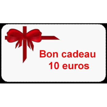 Bon cadeau 10 Euros